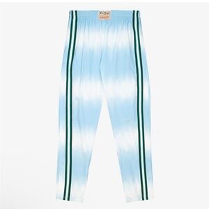 NWT Mitchell & Ness x Fred Segal Blue Tie-Dye Tear Away Pants Size Large Men’s